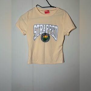 Beige Short Sleeve Tee